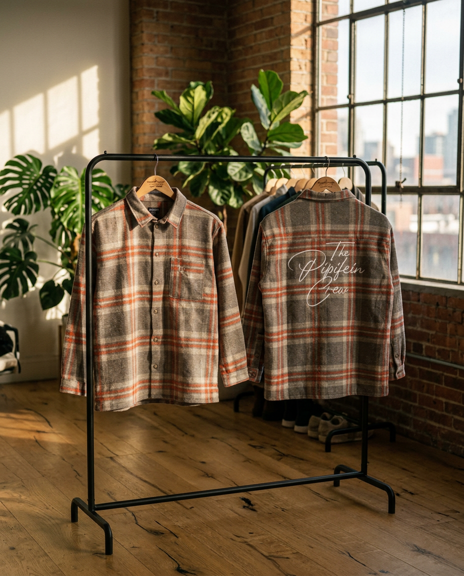 PIPIFEIN CREW FLANNEL