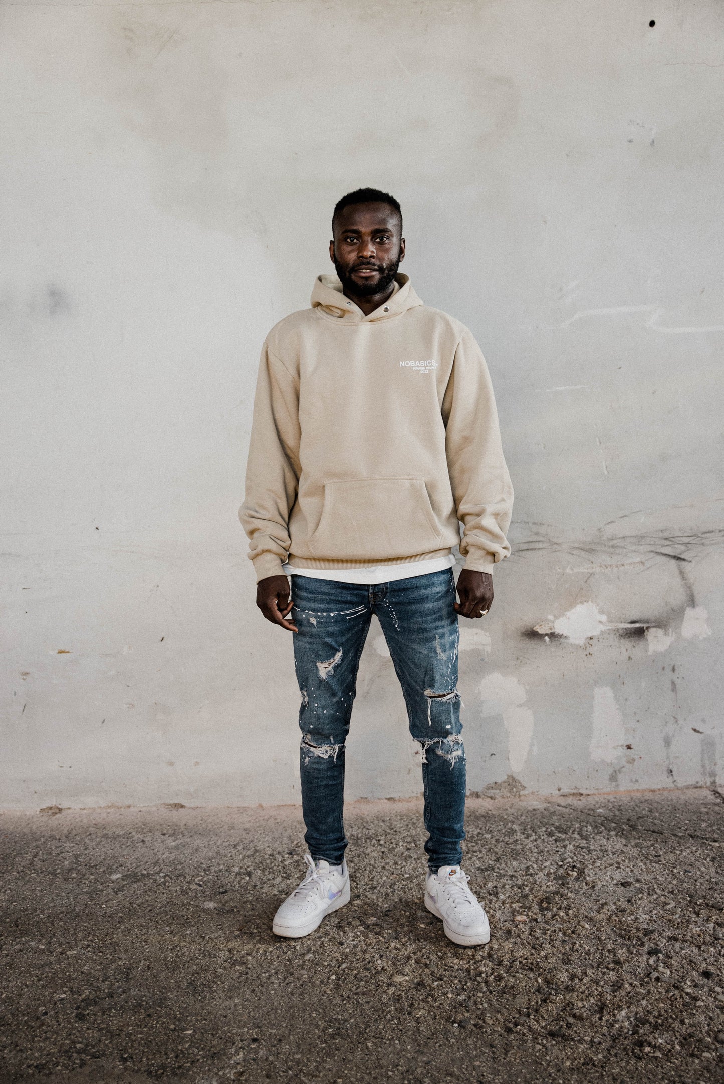 HOODIE BEIGE NOBASICSHIT