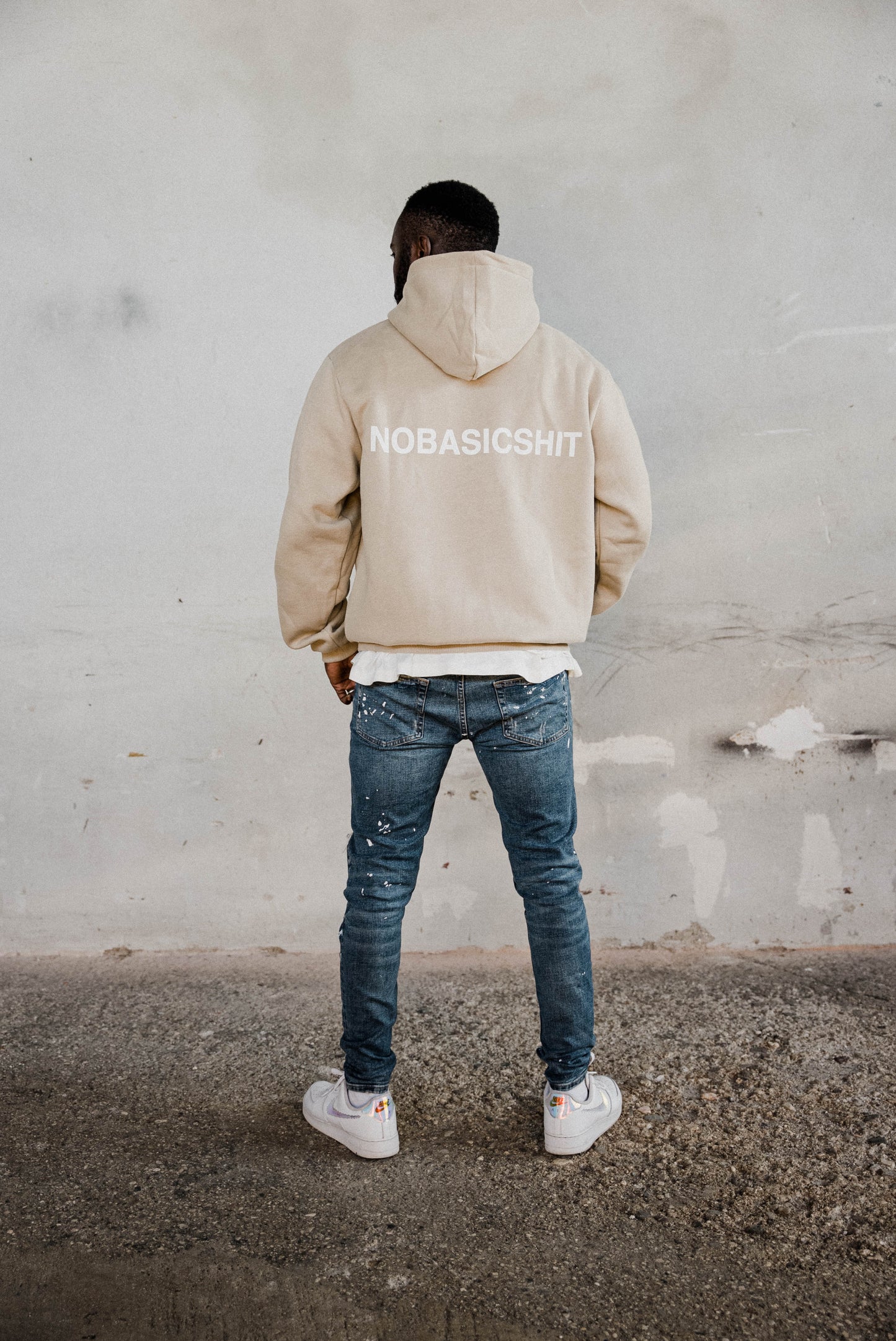 HOODIE BEIGE NOBASICSHIT