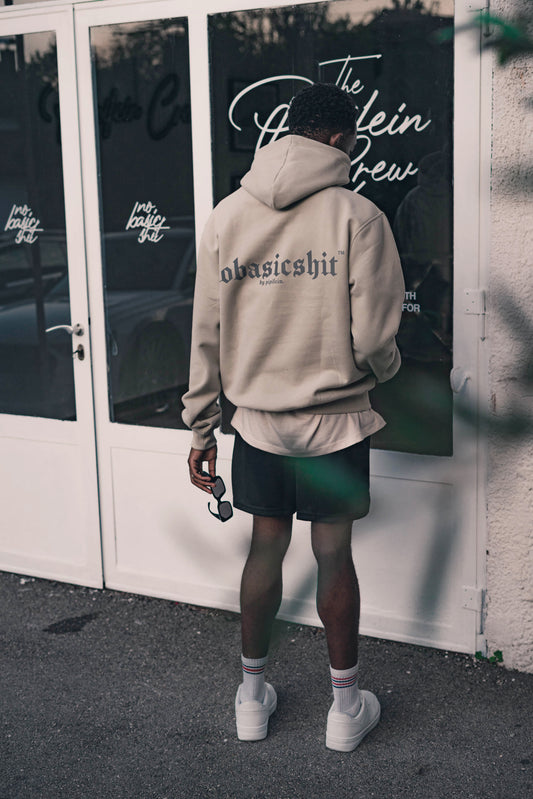 HOODIE NOBASICSHIT FASHION GREY