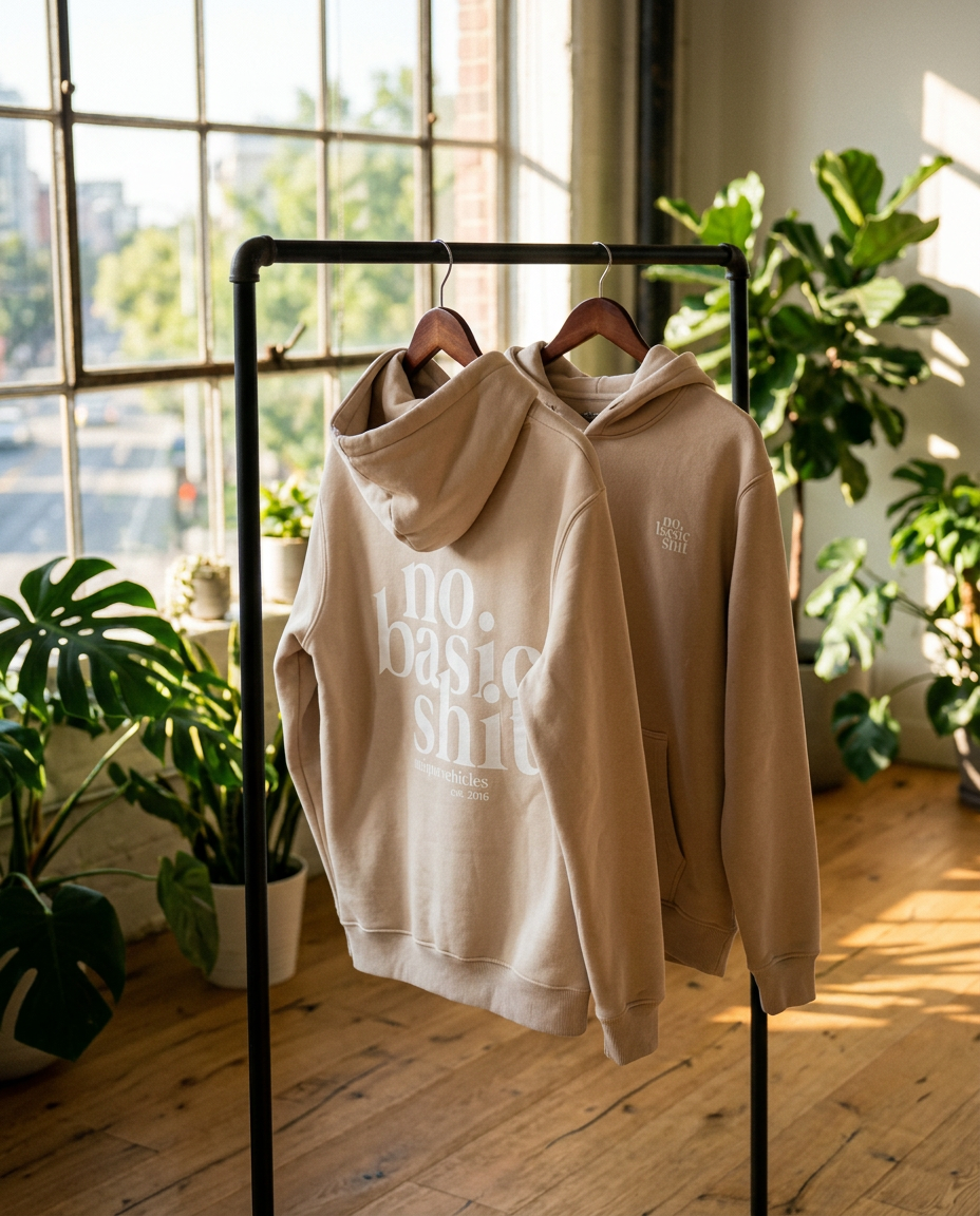 NBS Hoodie sand